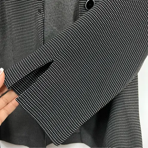 Doncaster Black & White button up Blazer size 8 Careerwear comfy