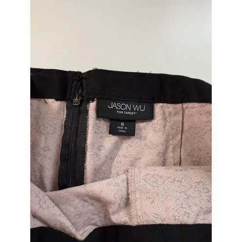 Jason Wu for Target Floral Lace Pencil Skirt | Size 6 | Knee Length | Pockets Black