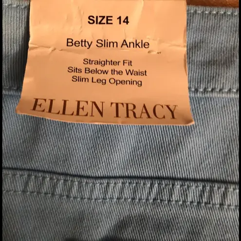 Ellen Tracy Betty Slim Ankle Pants