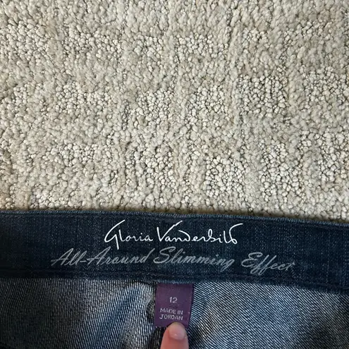 Gloria Vanderbilt Vintage Y2K Glitter Embellished Jeans.