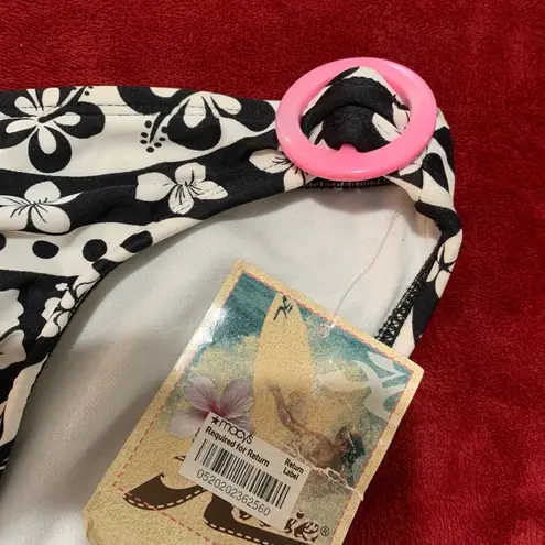 Hobie NEW Women's hipster Swimsuit bikini Bottoms Size M Black