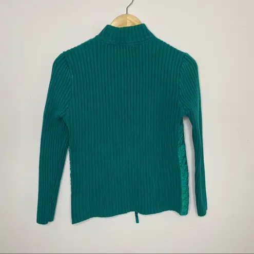 Laura Scott Women’s Green Full Zip Jacket Size Small