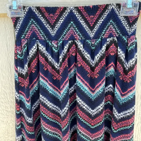 Joe B by enbasset | Chevron Pattern Maxi Skirt