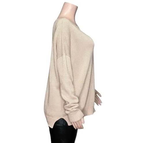 EMERSON FRY Carolyn Organic Cotton Sweater, Muted Clay Organic, Small Pink