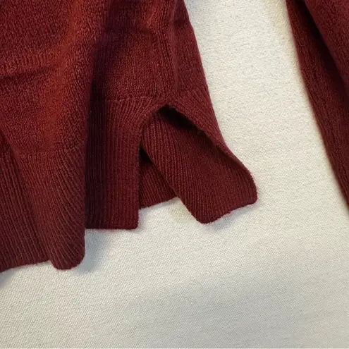 Marks & Spencer Red Crew Neck Sweater Women’s Size 10 Acrylic burgundy