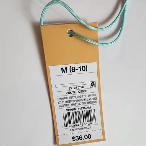 Kona Sol Women's One-Piece Swimsuit Size M Dusty Rose