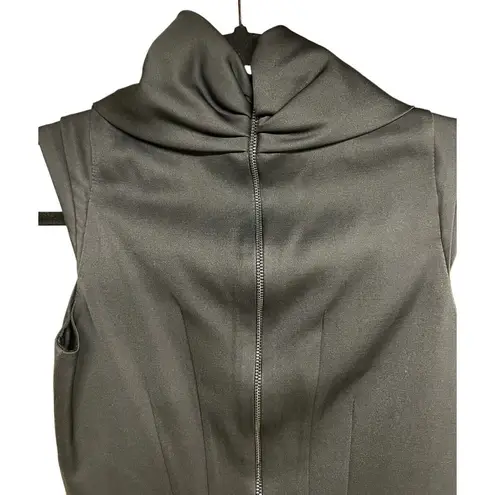 ZARA  WOMAN Black Turtleneck Sleeveless Sheath Mini Dress Size XS