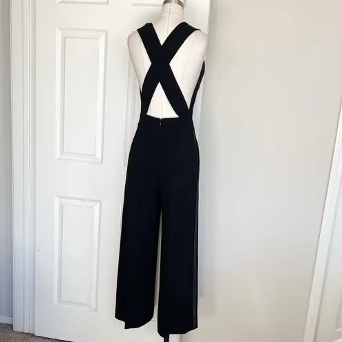 Theory  Black Crisscross Straps Jumpsuit thumbnail 9