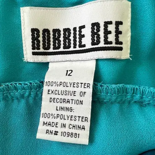 Robbie Bee Multi Animal Print Sleeveless Maxi Dress Teal Strap Dress 12