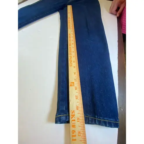 Chaus Sport Denim Jeans Women Size 18 Plus Dark Indigo Vintage High Rise Cotton Blue