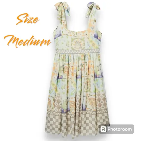Her Universe Studio Ghibli My Neighbor Totoro Mosaic Midi Dress (Medium)