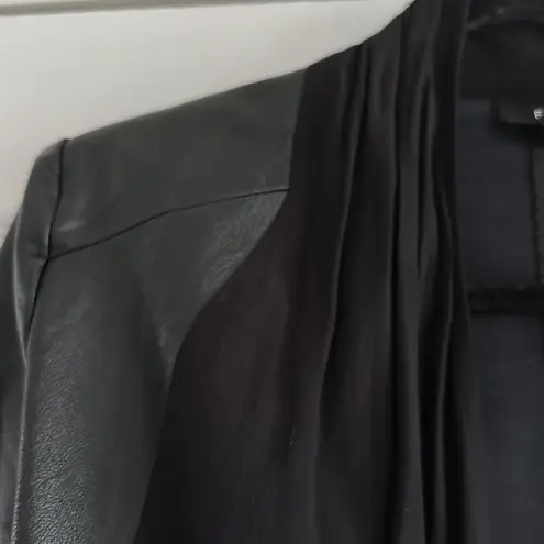 Fate
Women’s Faux Leather Cropped Black Jacket Black