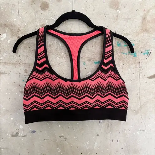 Lululemon  Ebb & Flow Racerback Bra Reversible, Heathered Electric Coral thumbnail 3