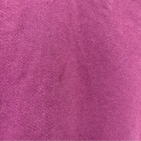 Women’s M Purple Sweater w/Heart sheep Design embroidery distressed comfy Size M