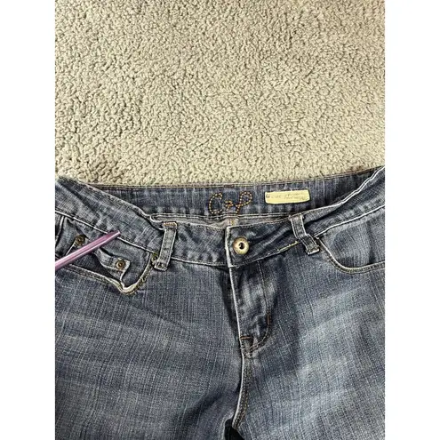 Chip And Pepper Jeans Women 28x30 Low Rise Bootcut Western Festival Boho Jr 7 Blue Size 27