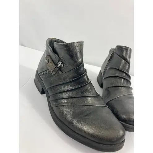 Earth Origins Natalie Womens Gray Synthetic Zipper Ankle & Booties Boots 7