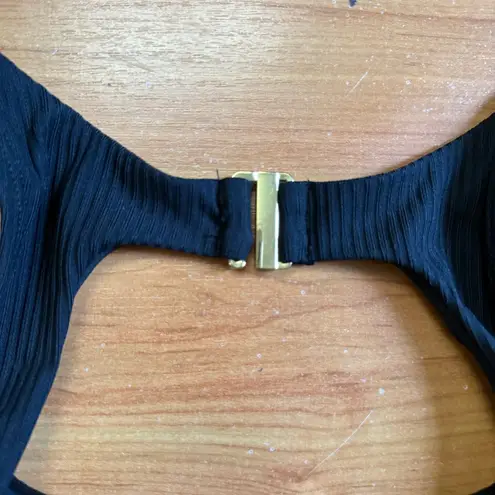 ANDIE Catalina Rib One-Piece Swimsuit in Black Size XL