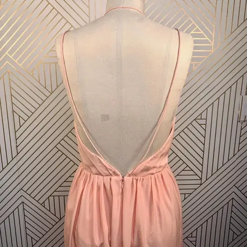 KEEPSAKE the Label Riptide Maxi Dress in Apricot Pink