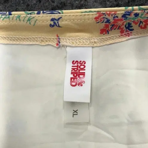 Solid & Striped Women's The Gemma Oahu Print Hawaiian One Piece Swimsuit Size XL