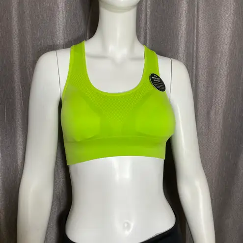 Soho Sport Active Wear Lime Green Sports Top
