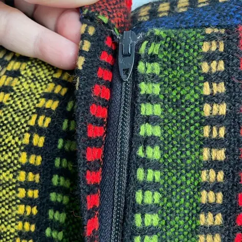 Vintage 1960s Pleated Striped A