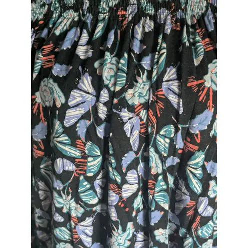 Free People  We The Free L Off-Shoulder Smocked Floral Blouse