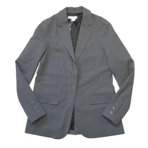 Outerknown NWT Parker in Heather Gray Oversized Boyfriend Stretch Wool Blazer 2 - Image 2