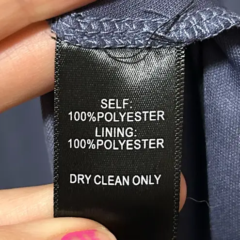 Lulus NWT Bridesmaid Maxi Dress in Slate Blue – Flutter Sleeve, Size Small