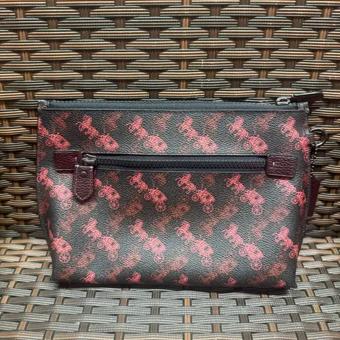 Coach  Charlie Pouch With Horse And Carriage Print And Unicorn 86106 - Image 3
