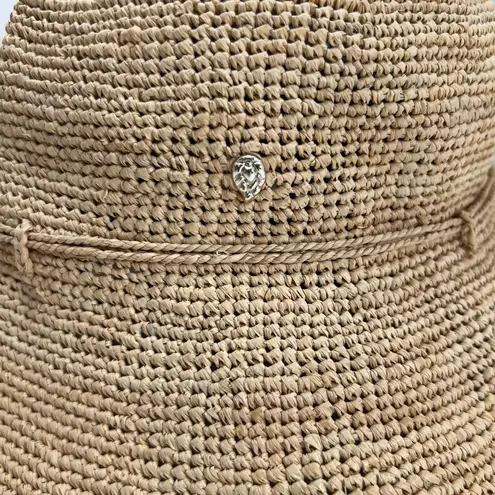 Helen Kaminski Villa 9 Wide Brim Raffia Hat Tan