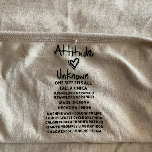 Attitude Unknown Beige Tank shape wear One Size Tan Size undefined