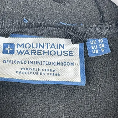 Mountain Warehouse Jacket Women 6 Black Exodus Softshell Outdoor Waterproof