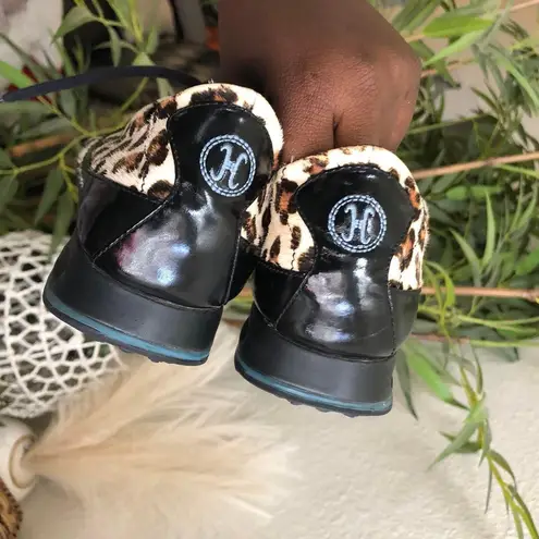 Cole Haan Air Calf Hair Bria Leopard Print Women Size US 6B Lace Up Sneaker-Size 8.5B - Image 4