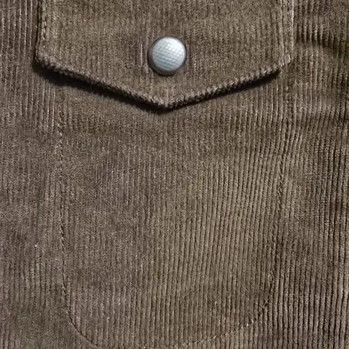 Athleta  Brown Cargo Pants Relaxed Fit Corduroy‎