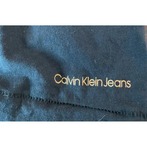 Calvin Klein‎ Jeans Womens Size 2X Colorful Embellished Top Blouse Artsy Funky