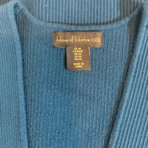 House of Harlow 1960 Blue Knit Dress Ladies Size Medium