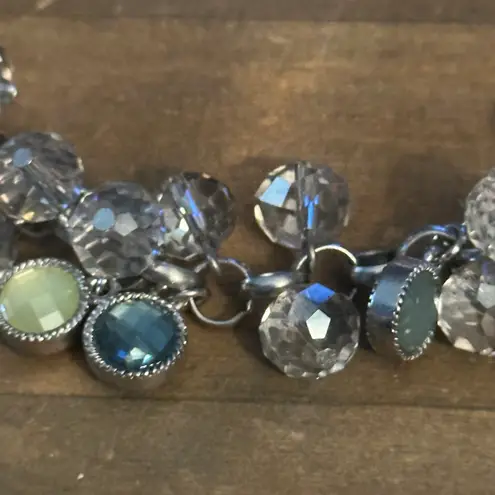 Simply Vera, Vera Wang Simply Vera Vera Wang silver tone cluster bead necklace