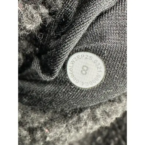 Lululemon  Reversible Fleece Jacket Women Size 8 Black Full Zip‎ Sherpa Lined thumbnail 8