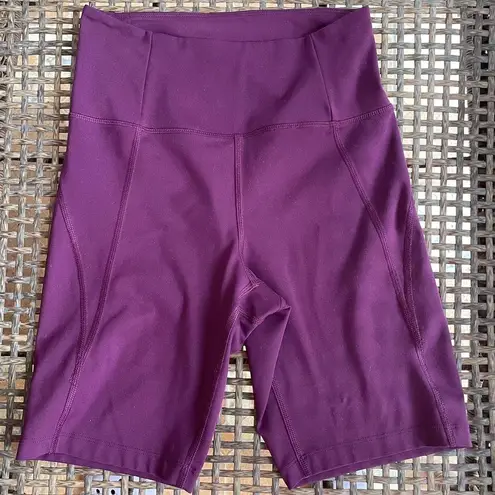 Girlfriend Collective  Plum HighRise Bike Short