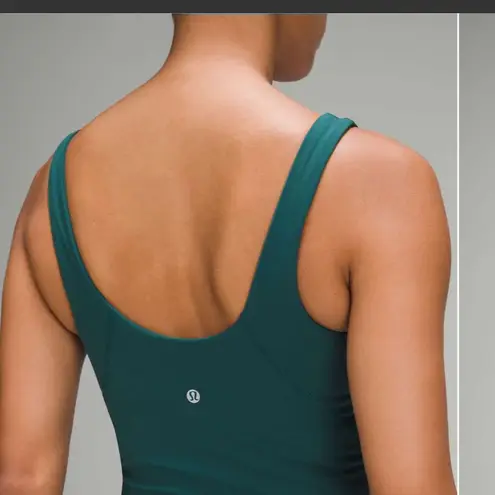 Lululemon  Align Tank & Mini Flare Leggings Set 28" Storm Teal both size 6 NWOT - Image 13