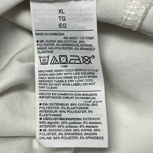 Old Navy  Active Dynamic Fleece High Rise Cream A-line Skort w/ Pockets- XL