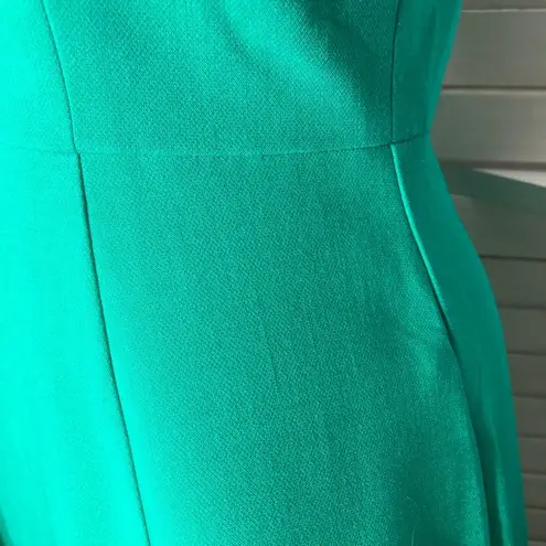 Black Halo NWOT Perth Dress Halter Full Swing Midi Fit-and-Flare Emerald Green 4