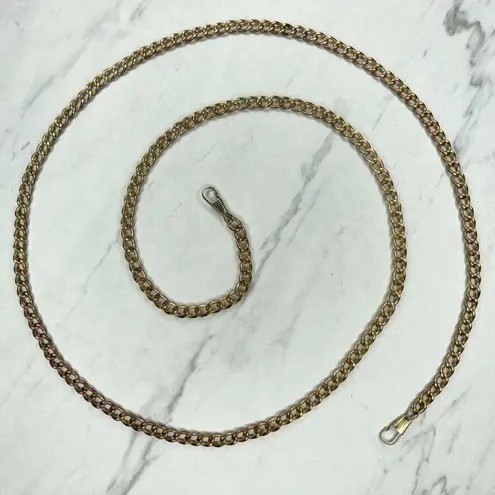 Gold Tone Skinny Chain Link Purse Handbag Replacement Strap ✨