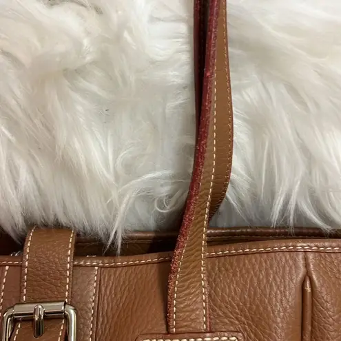 Dooney & Bourke DOONEY BOURKE Vintage Leather Tote Camel Tote