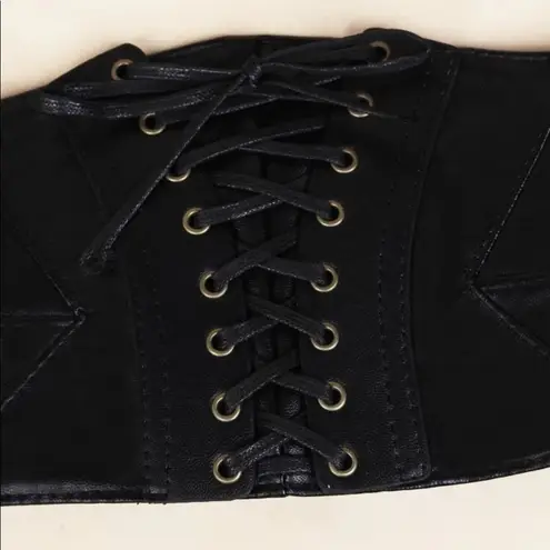 Black Corset Belt Steampunk New