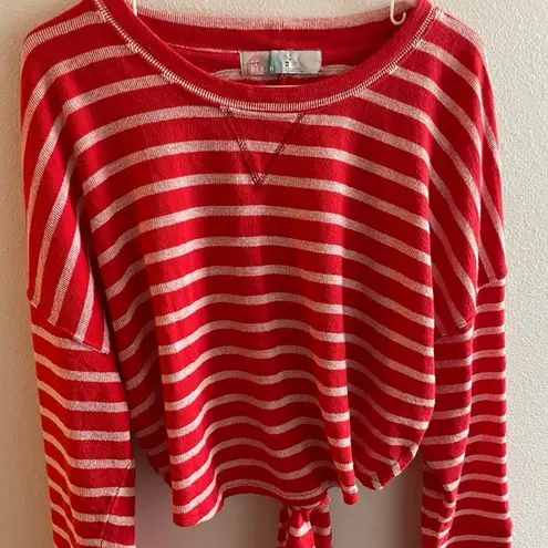 Free People  Beach Terry Striped Sweater