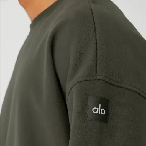 Alo Yoga Alo Crewneck Olive heavy weight