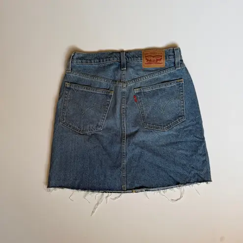 Levi's Levi’s Deconstructed Denim Skirt High-Rise