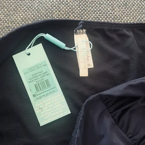 Sea Level High Waist Gathered Side Swim Bottoms