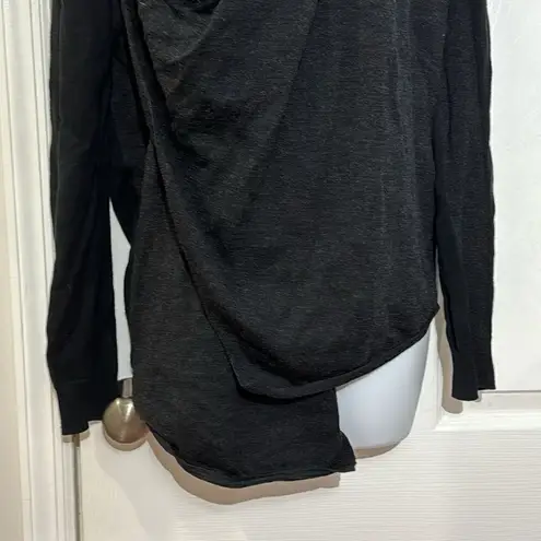 ALL SAINTS draped Drina Wool Cardigan Sweater Size 4